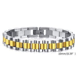 New Chunky Gold/Silver Chain Link Bracelet